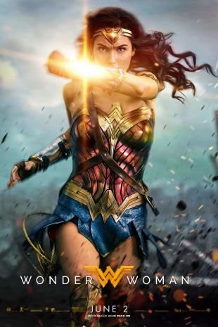 movie poster for Wonder Woman