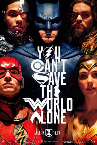 movie poster for Justice League