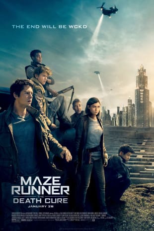 movie poster for The Maze Runner: The Death Cure