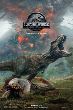 movie poster for Jurassic World: Fallen Kingdom