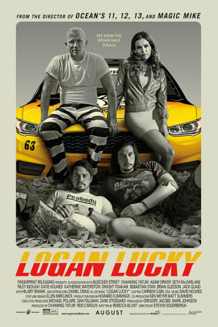 movie poster for Logan Lucky