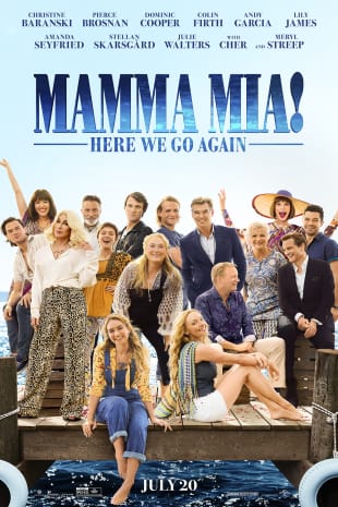 movie poster for Mamma Mia! Here We Go Again