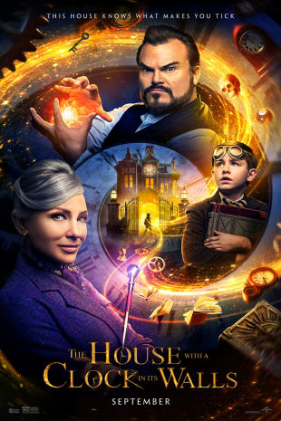 movie poster for The House With A Clock In Its Walls