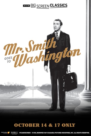 movie poster for Mr. Smith Goes to Washington (1939) presented by TCM