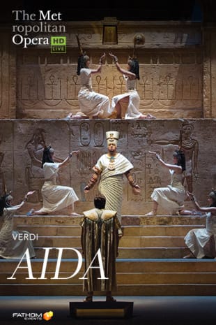 movie poster for MetEn: Aida Encore