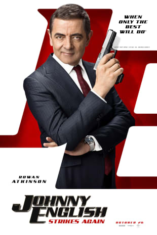 movie poster for Johnny English Strikes Again