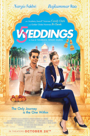 movie poster for 5 Weddings