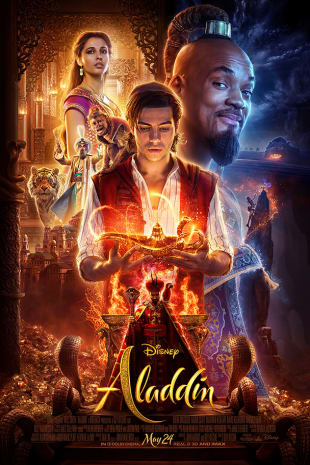 movie poster for Aladdin