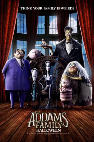 movie poster for The Addams Family (2019)