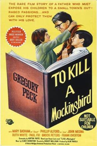 movie poster for To Kill A Mockingbird (1962)