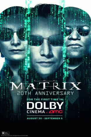movie poster for The Matrix : 20th Anniversary