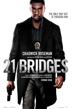 movie poster for 21 Bridges