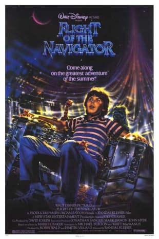 movie poster for Flight of the Navigator