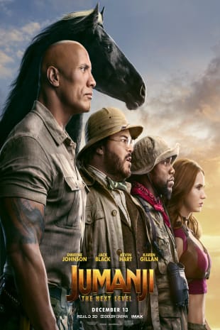 movie poster for Jumanji: The Next Level