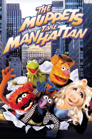movie poster for The Muppets Take Manhattan