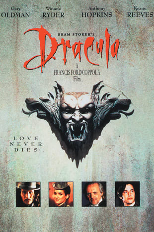 movie poster for Bram Stoker's Dracula