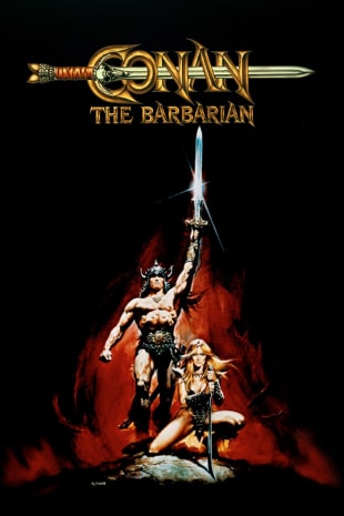 movie poster for Conan The Barbarian (1982)