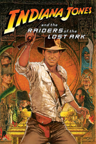 movie poster for Raiders Of The Lost Ark