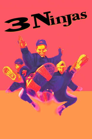 movie poster for 3 Ninjas