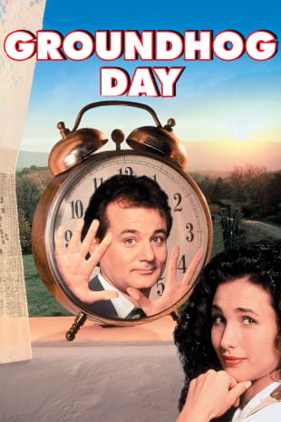 movie poster for Groundhog Day