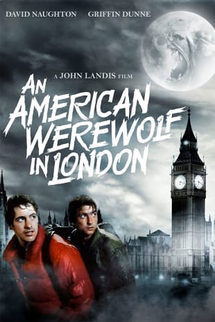 movie poster for AN American Werewolf In London