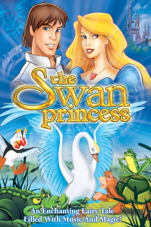 movie poster for The Swan Princess