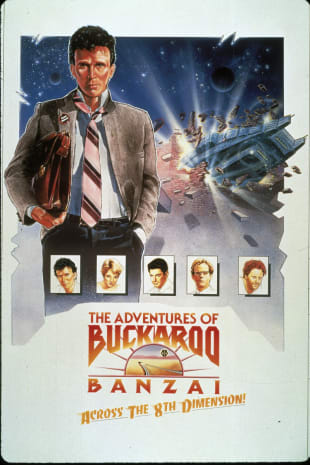 movie poster for The Adventures Of Buckaroo Banzai Across The 8th Dimension