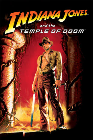 movie poster for Indiana Jones and the Temple of Doom