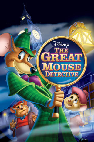 movie poster for The Great Mouse Detective (1986)