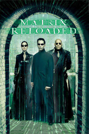 movie poster for The Matrix Reloaded