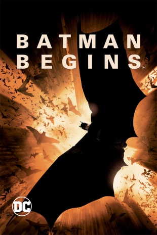movie poster for Batman Begins