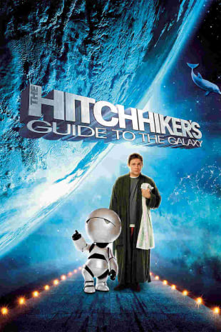 movie poster for The Hitchhiker's Guide To The Galaxy