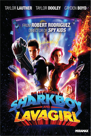 movie poster for Adventures of Shark Boy & Lava Girl - 3D