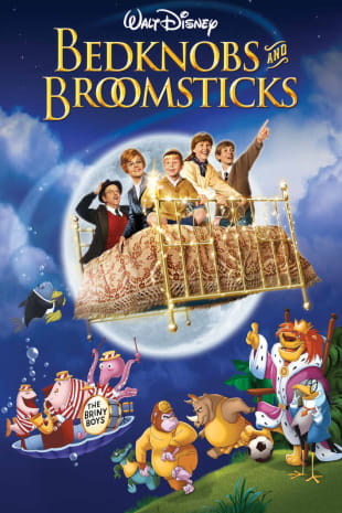 movie poster for Bedknobs and Broomsticks