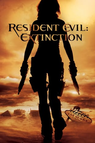movie poster for Resident Evil: Extinction