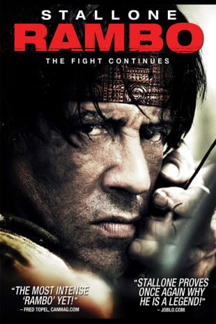 movie poster for Rambo