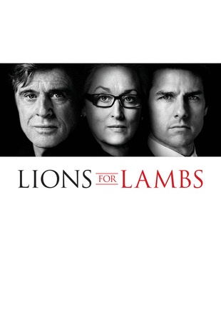 movie poster for Lions For Lambs