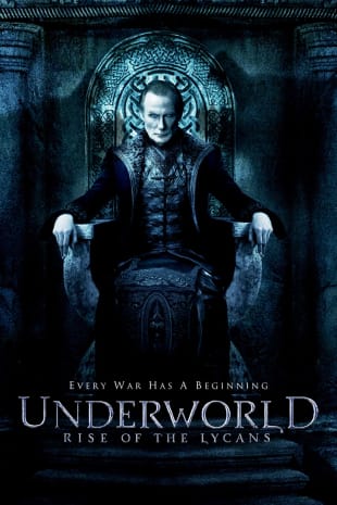 movie poster for Underworld: Rise of the Lycans