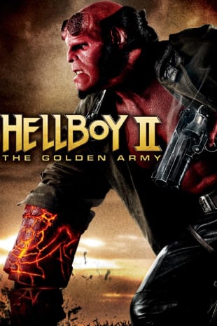 movie poster for Hellboy II: The Golden Army