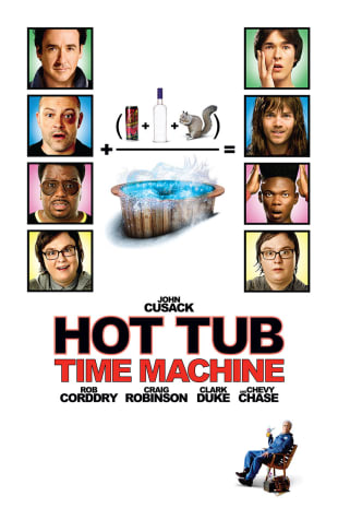 movie poster for Hot Tub Time Machine