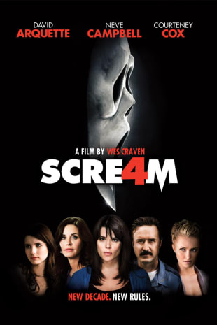 movie poster for Scream 4
