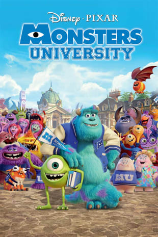 movie poster for Monsters University