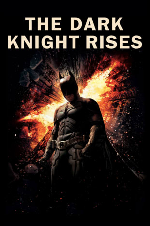 movie poster for The Dark Knight Rises