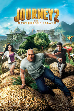 movie poster for Journey 2: The Mysterious Island
