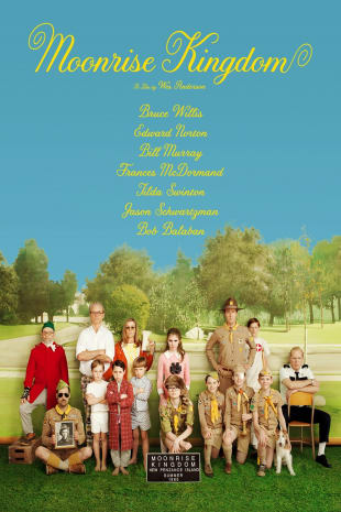movie poster for Moonrise Kingdom (2012)