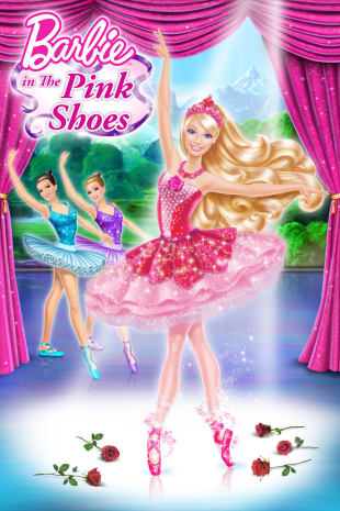 movie poster for Barbie in the Pink Shoes