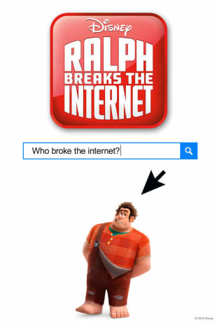 movie poster for Ralph Breaks The Internet