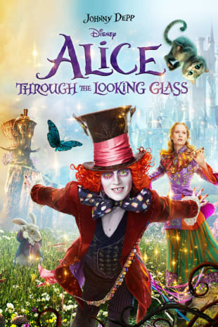 movie poster for Alice Through the Looking Glass