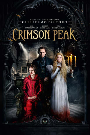 movie poster for Crimson Peak