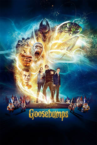 movie poster for Goosebumps